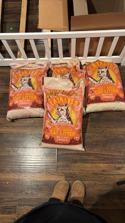 Catalyst Soft Wood Cat Litter 20 Lbs 4 Brand New Bags