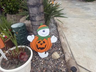 3 Water Proof Wood Custom Halloween Signs