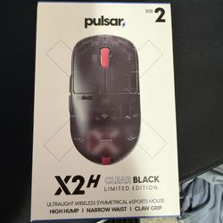 Pulsar X2H Clear Black *Limited Addition*