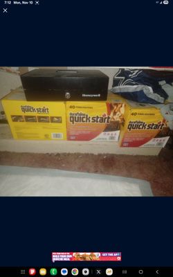 Duraflame 40 Firestarters In Each Box  All 3 Brand New Boxes For $20