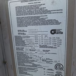 Goodman 115000 BTU Gas Furnace