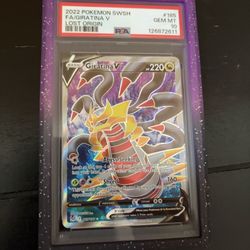 Giratina V Lost Origin PSA 10