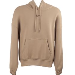 RATH Brown Basic Hoodie (Small - 2Xl)