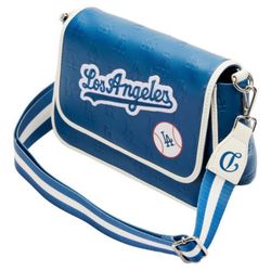Loungefly MLB Dodgers patches Crossbody Bag