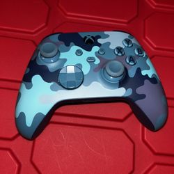 Xbox Series Blue Camo Controller For Parts 