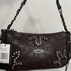 Ed Hardy Brown Purse