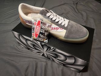 VANS Palm Angels x Old Skool Size 13 Men's - VLT LX Pewter/Chipmunk Suede Low Top VN0A4BVF78M