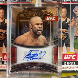 UFC Rashad Evans Auto