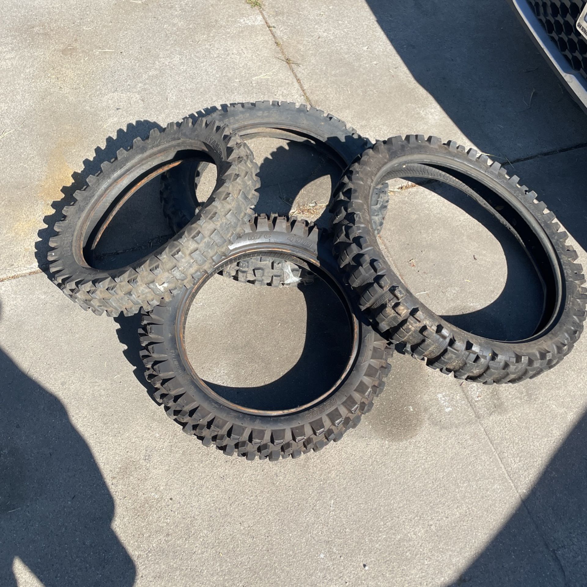 Different Size Dirt Bike Tires 