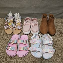 New Toddler Girl Sandals/Shoes/Booties- size 12/13