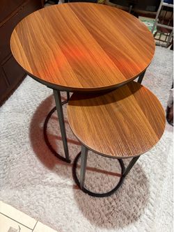 Tables two small and large