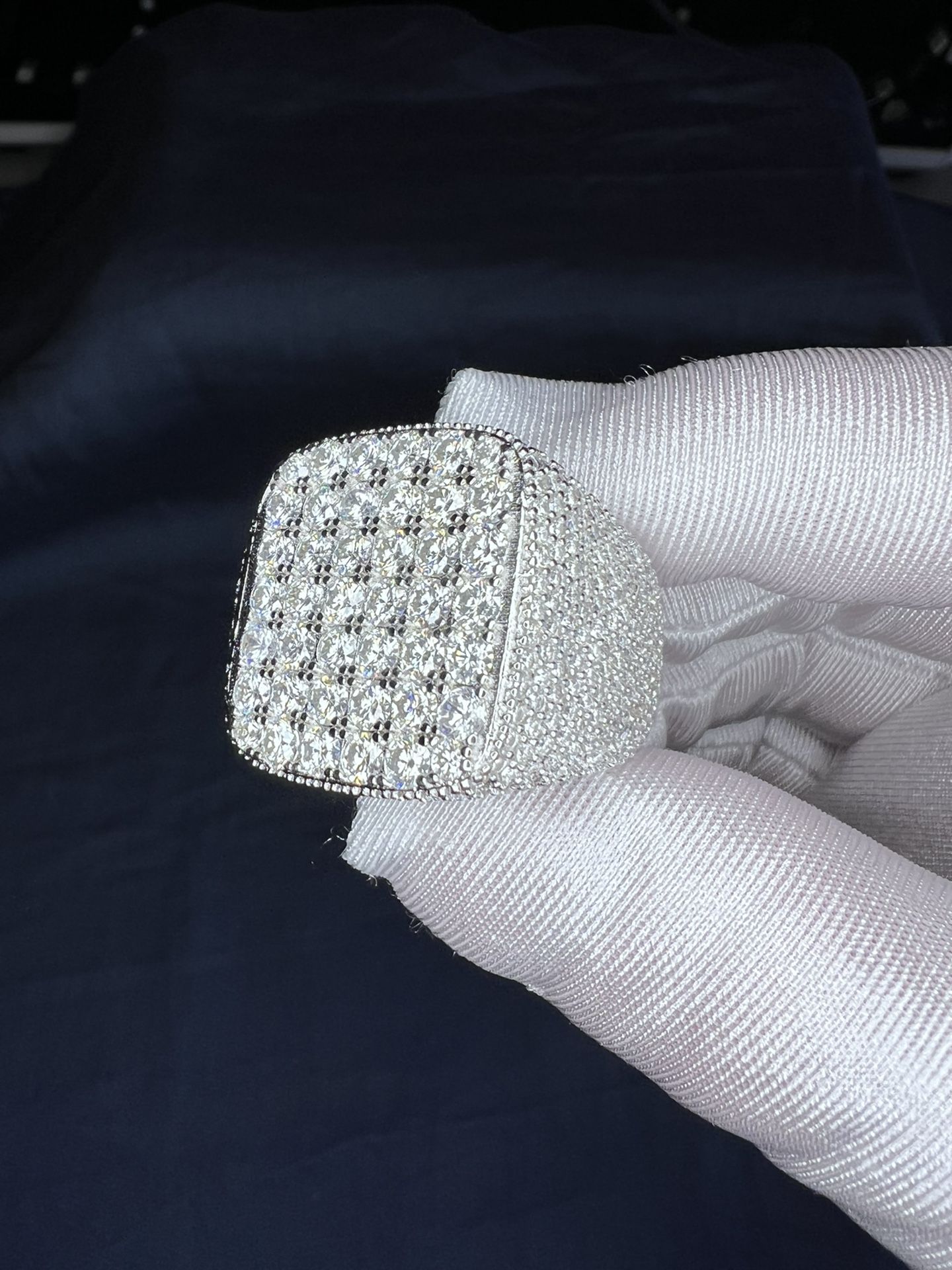Moissanite Diamond Ring