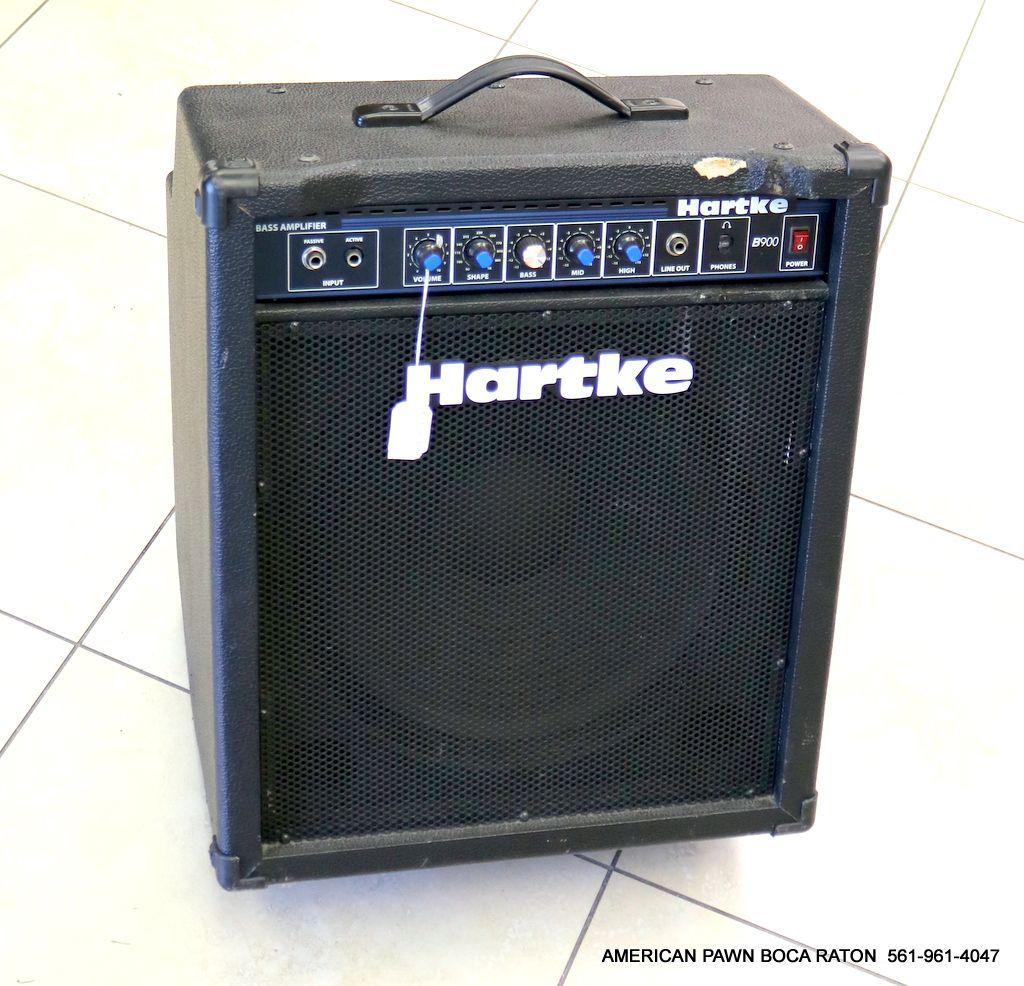 Hartke Kickback B900 90W 1X15" Combo Bass Guitar Amplifier Good Amp! 