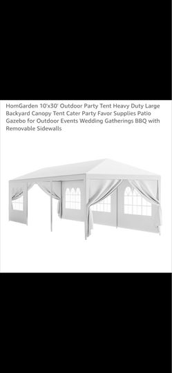 White Event Canopy