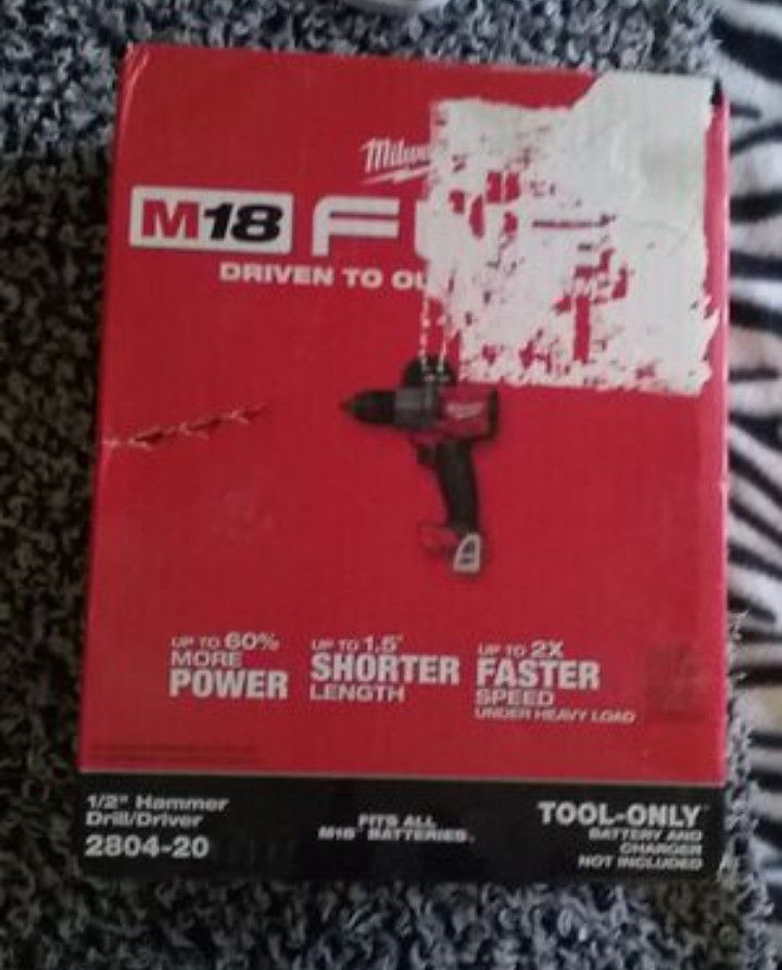 M18 half inch hammer drill driver