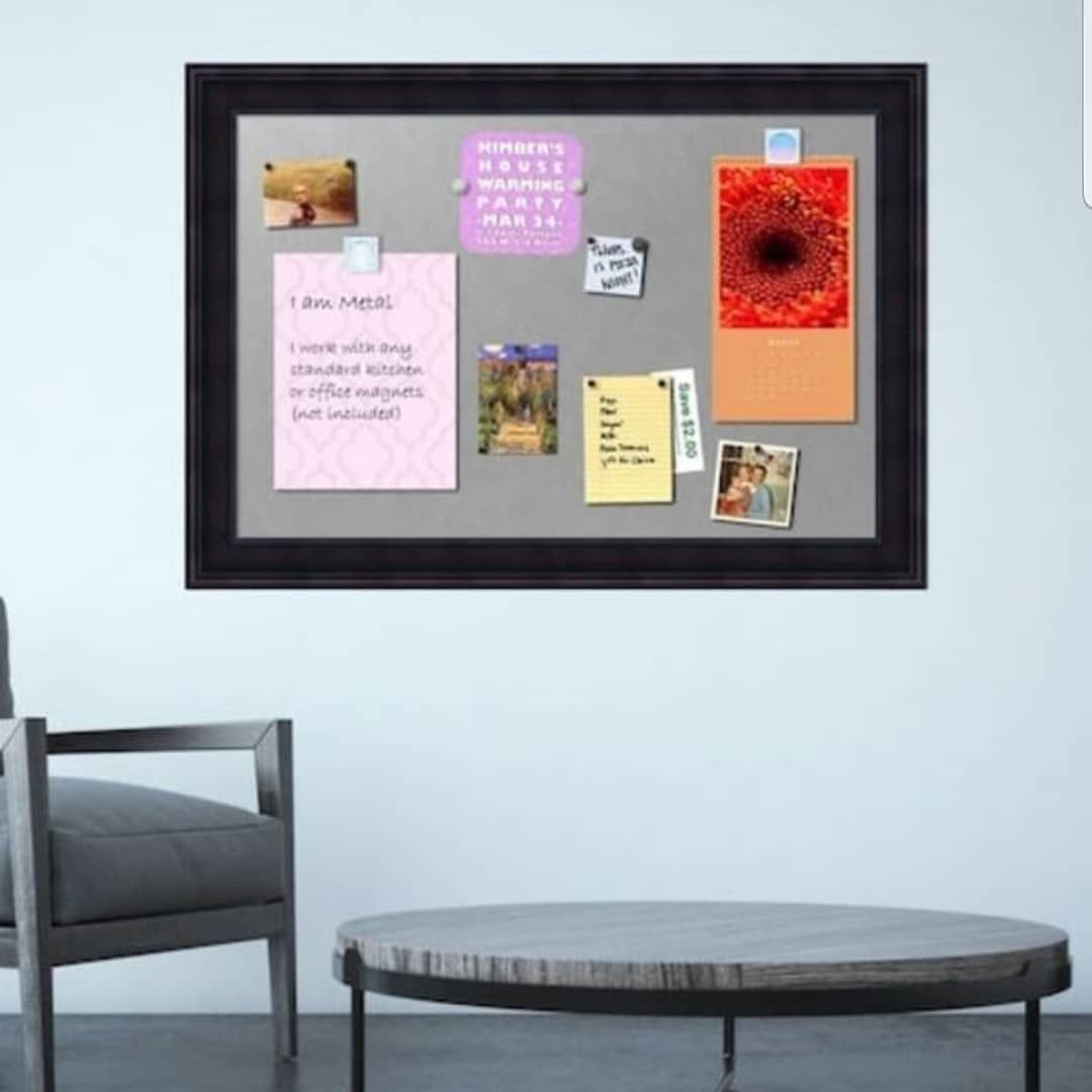 Amanti Art Wood Framed Magnetic Bulletin Board Wall Decor Originally $400 u can have it for $100.