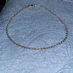20x24 Sterling Silver Rope chain