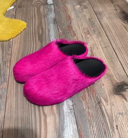 Marni Pink Mules Slippers