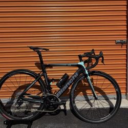 Bianchi Aria Carbon/Campagnolo Potenza 2x11/Vision/Size  Medium
