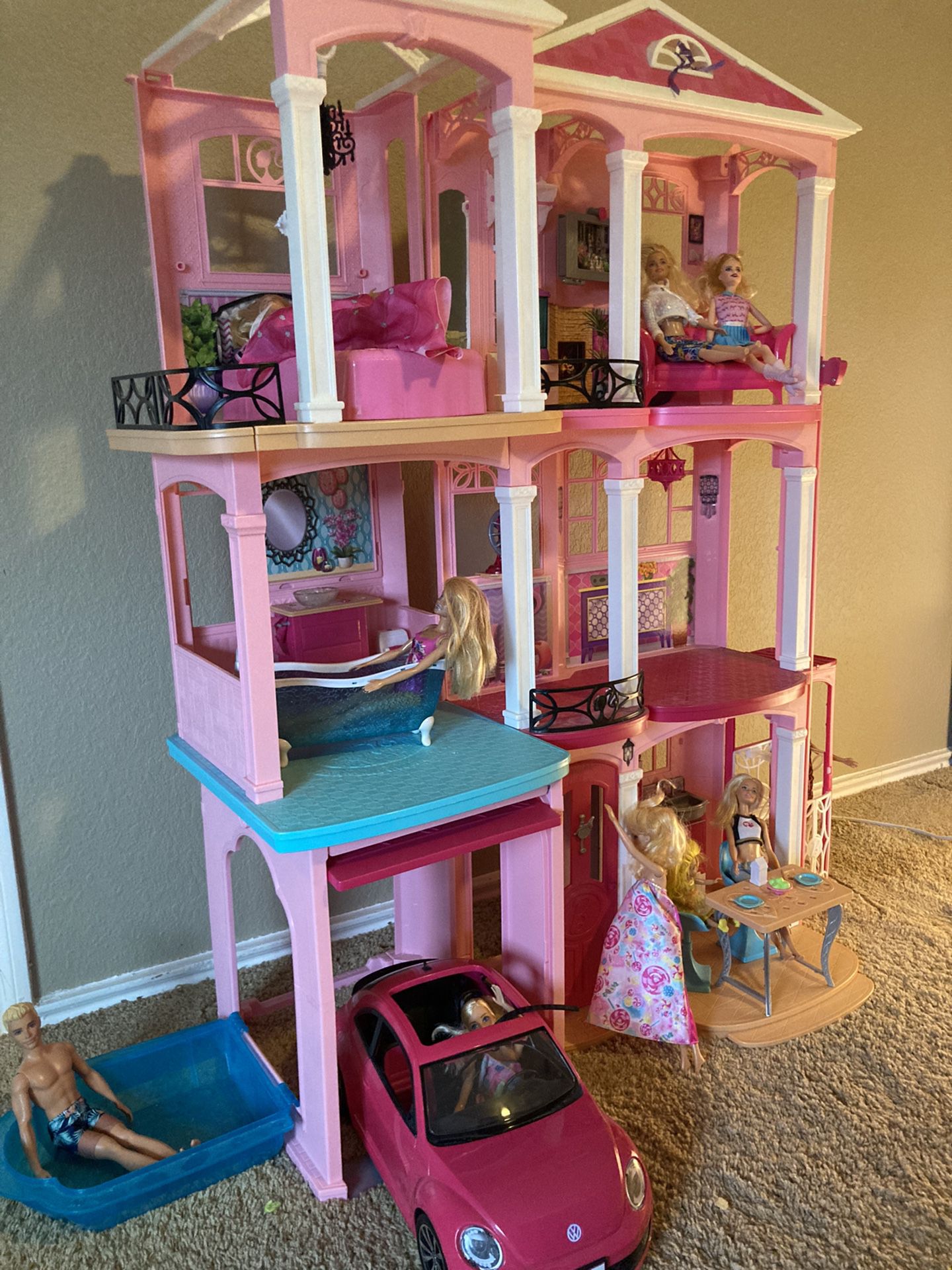 Rullesten Behandling Lavet en kontrakt Barbie House, Car, Accessories And Lots More! for Sale in Round Rock, TX -  OfferUp