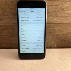 iPhone 6s 64GB Locked Sold As iPod 