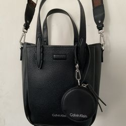 Calvin Klein Women Millie 2 In 1 Minnie Satchel Crossbody 