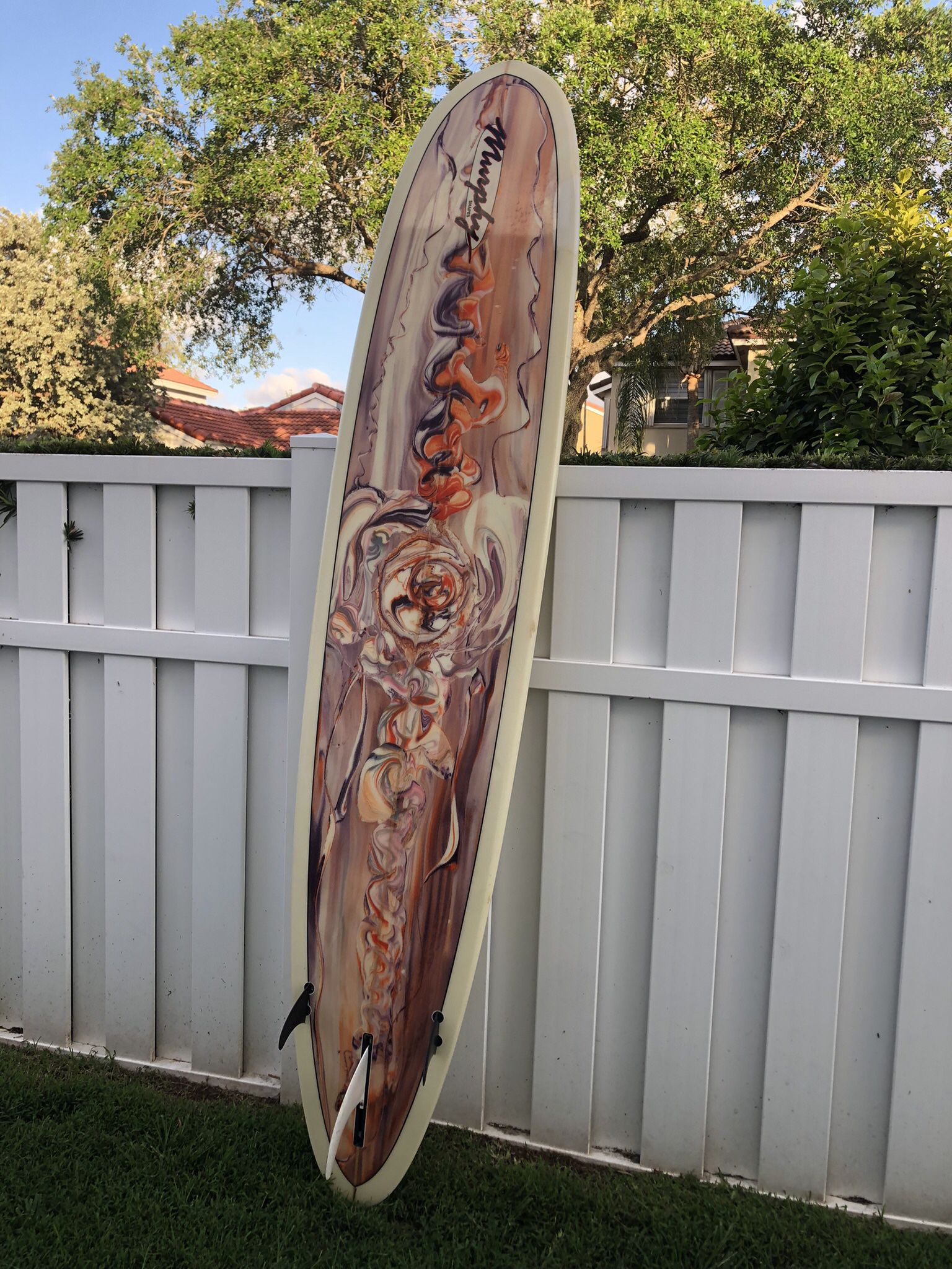 9’6” Longboard Surfboard 