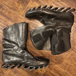 Rick Owens x Adidas  springblade leather boots q