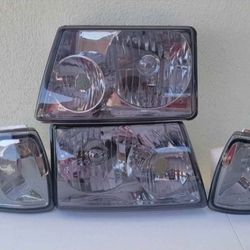 01-11 Ford Ranger Headlights Luces Micas Calaveras Faros Faroles Focos Headlamps