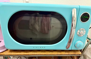 Galanz Retro Microwave Oven Teal