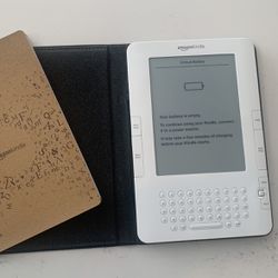 Amazon Kindle Plus Leather Case NEW