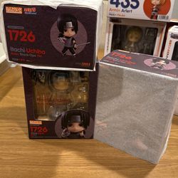 NARUTO SHIPPUDEN - Itachi Uchiha Anbu Black Ops Ver. Nendoroid Action Figure # 1726