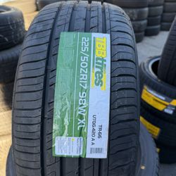 225/50/17 TBB Highway Tires Installed And Balanced / Llantas Nuevas Instaladas Y Balanceadas 