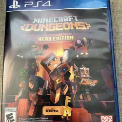 PS4 Minecraft Dungeons
