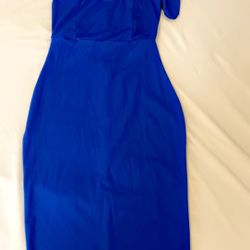 Royal Blue Dress