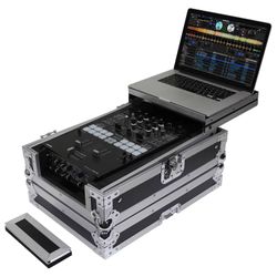 Odyssey FZGS10MX1XD 10" Format DJ Mixer Case with Extra Deep Rear Compartment