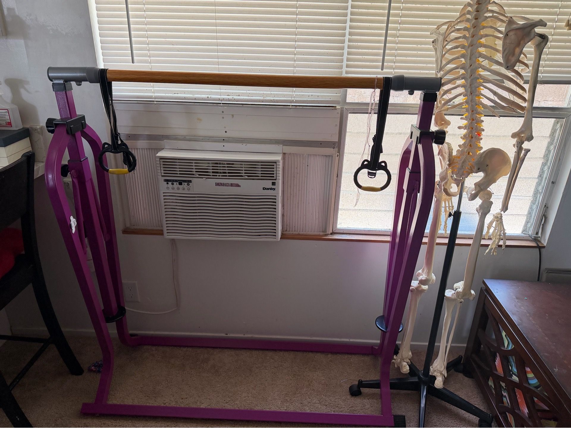 Gymnastics bar!