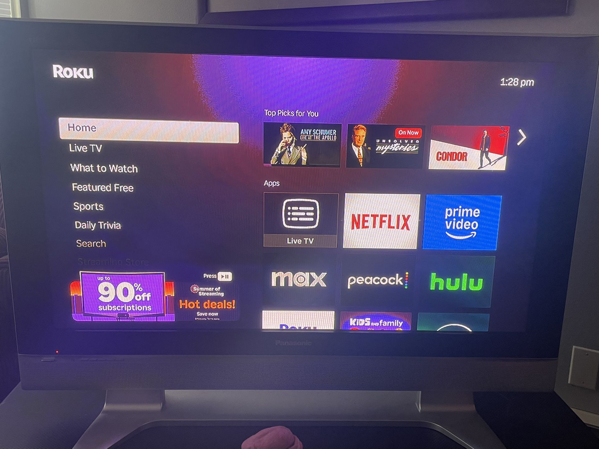 50” TV