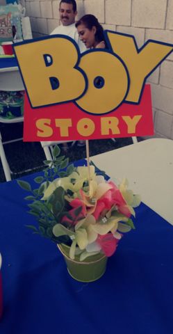 TOY STORY - Boy story baby shower props