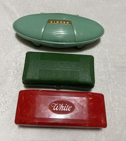 Vintage Singer And White Buttonholers