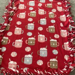 Hot Chocolate Fleece Blanket 