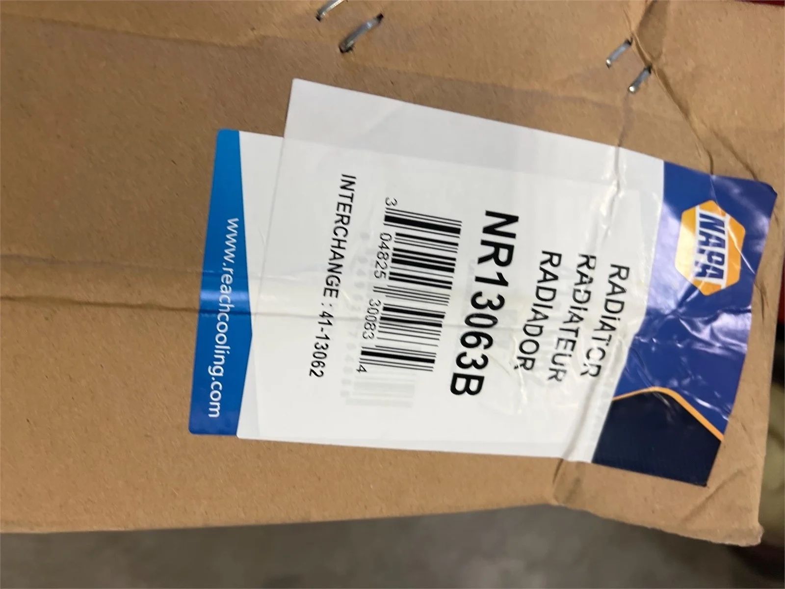 NAPA Radiator NR13063B