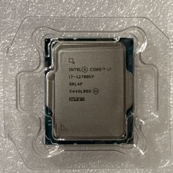 Intel i7-12700KF 12th Gen Gaming CPU – Like New