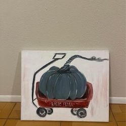 Vintage radio Flyer Wall Art 