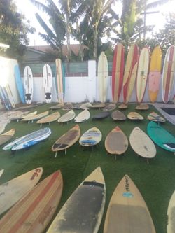Moving to Hawaii selling 222 SURFBOARDS