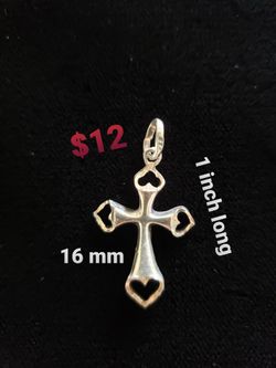Sterling Silver Small Cross Pendant