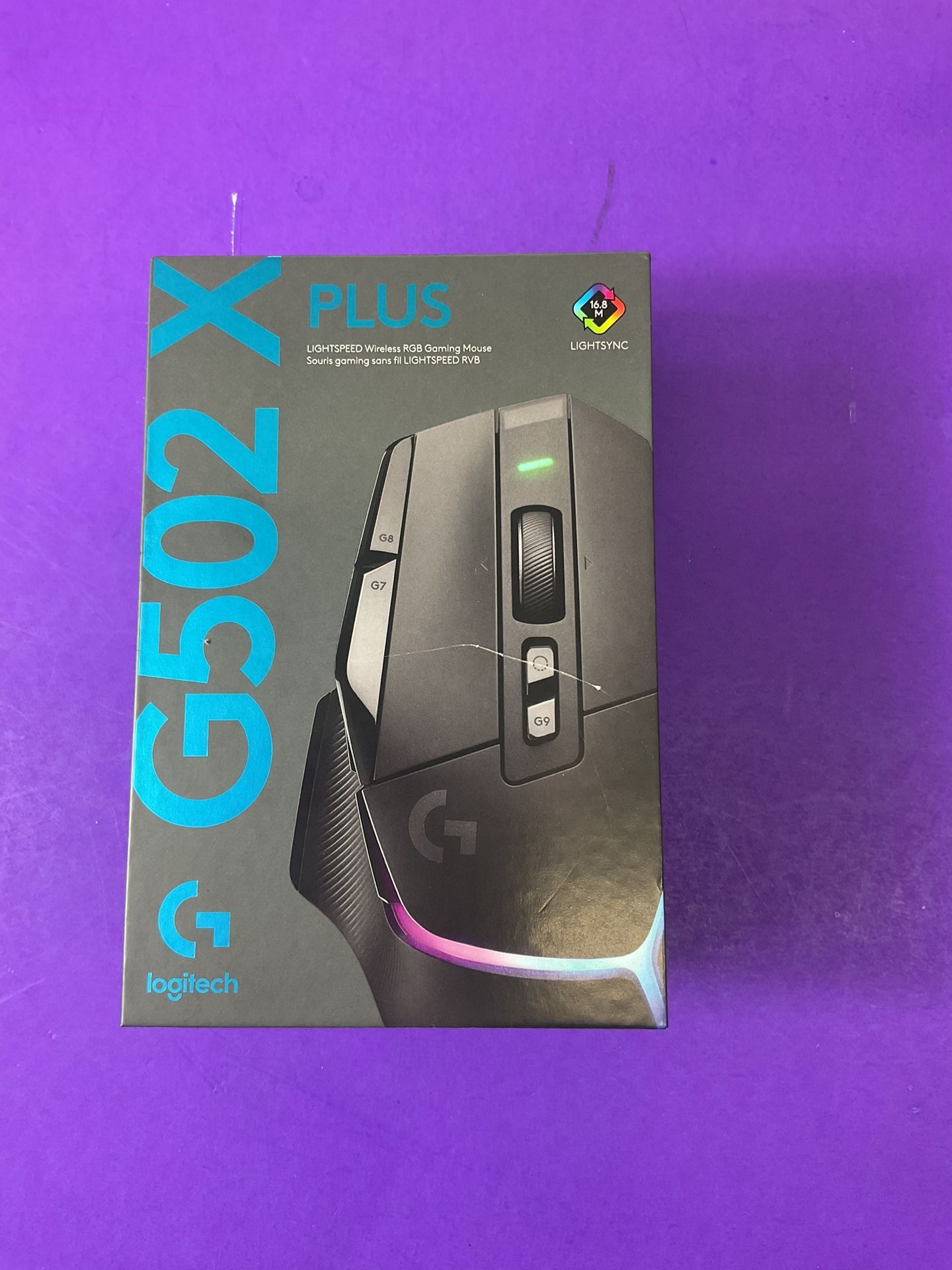Logitech G502 X PLUS – LIGHTSPEED Wireless RGB Gaming Mouse