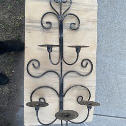 Candle Holder Wall Decor 