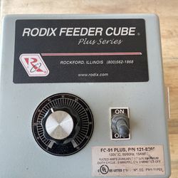 Rodix FC-91 PN 121-8260 Vibratory Bowl Control Feeder Cube Plus Series 120V