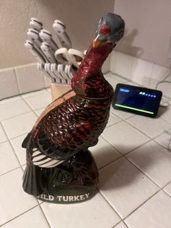 Vintage Wild Turkey Bottle (empty)